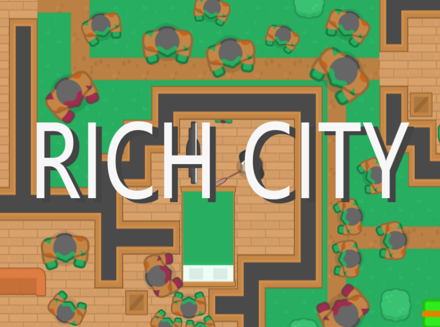 Rich City - Golden Crystal - powered by  - Play & Make IO games